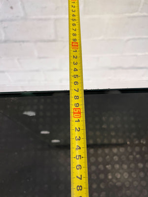 Glamorous Mirrored 3-Drawer Bedside Table with damage