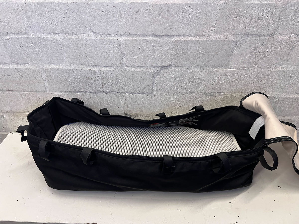 Bugaboo Style Baby Bassinet / Carrycot - Black & Cream