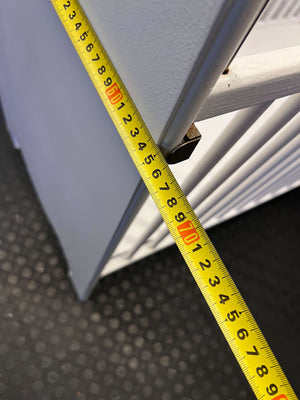 Classic White Baby Crib with Storage Drawer