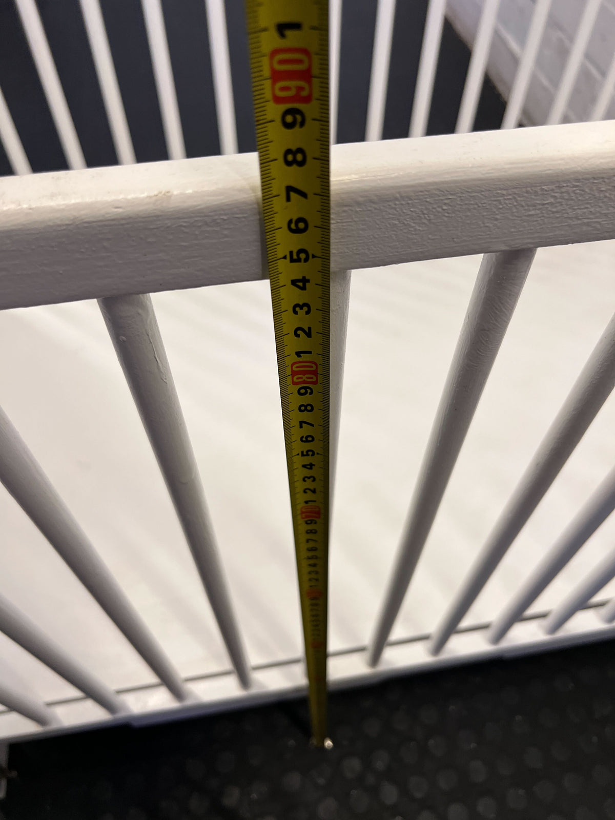 Classic White Baby Crib with Storage Drawer