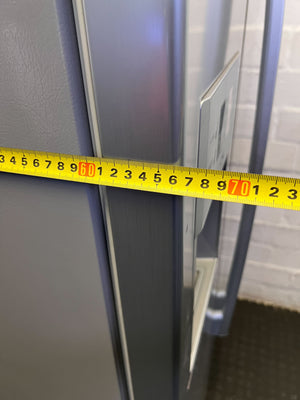 LG Side-by-Side Fridge Freezer with Water & Ice Dispenser - Silver - Some small rusting