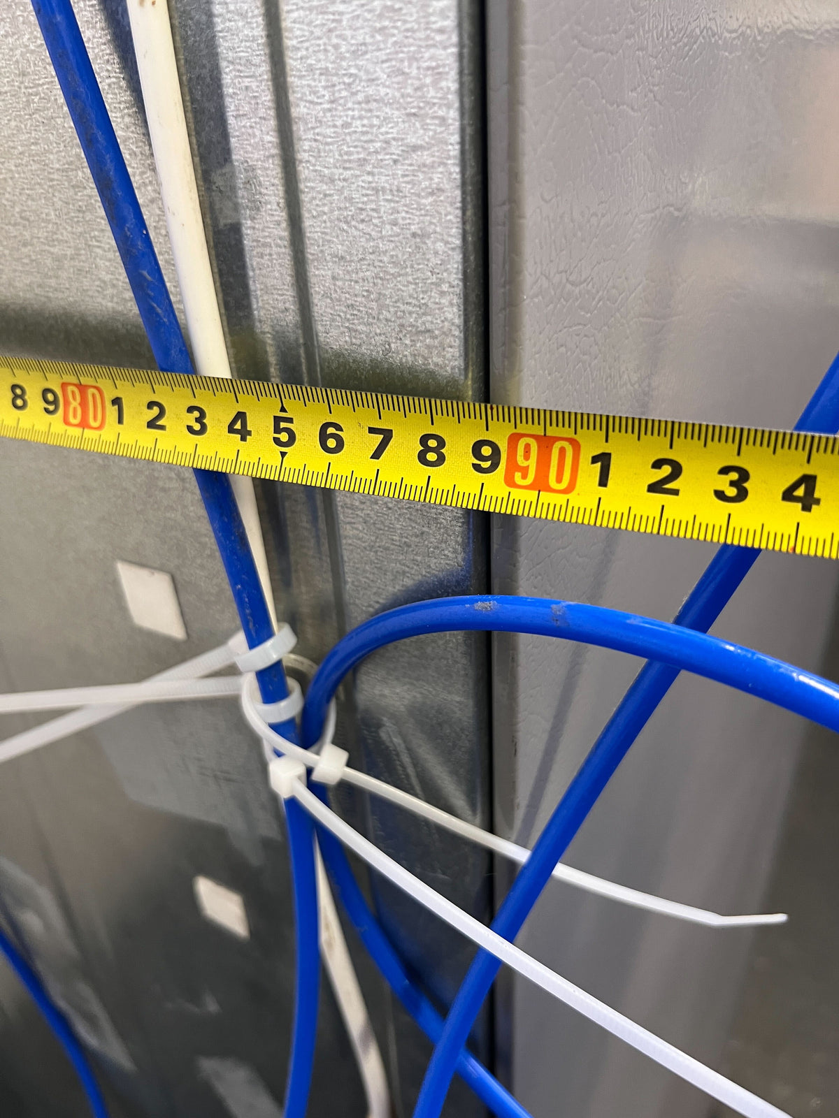 LG Side-by-Side Fridge Freezer with Water & Ice Dispenser - Silver - Some small rusting