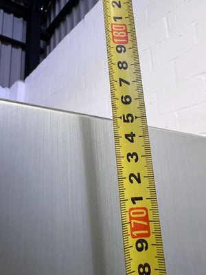 LG Side-by-Side Fridge Freezer with Water & Ice Dispenser - Silver - Some small rusting