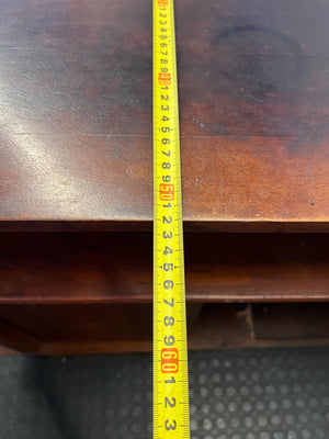 Retro Tiered Wooden Storage Cabinet | Mid-Century Style Sideboard