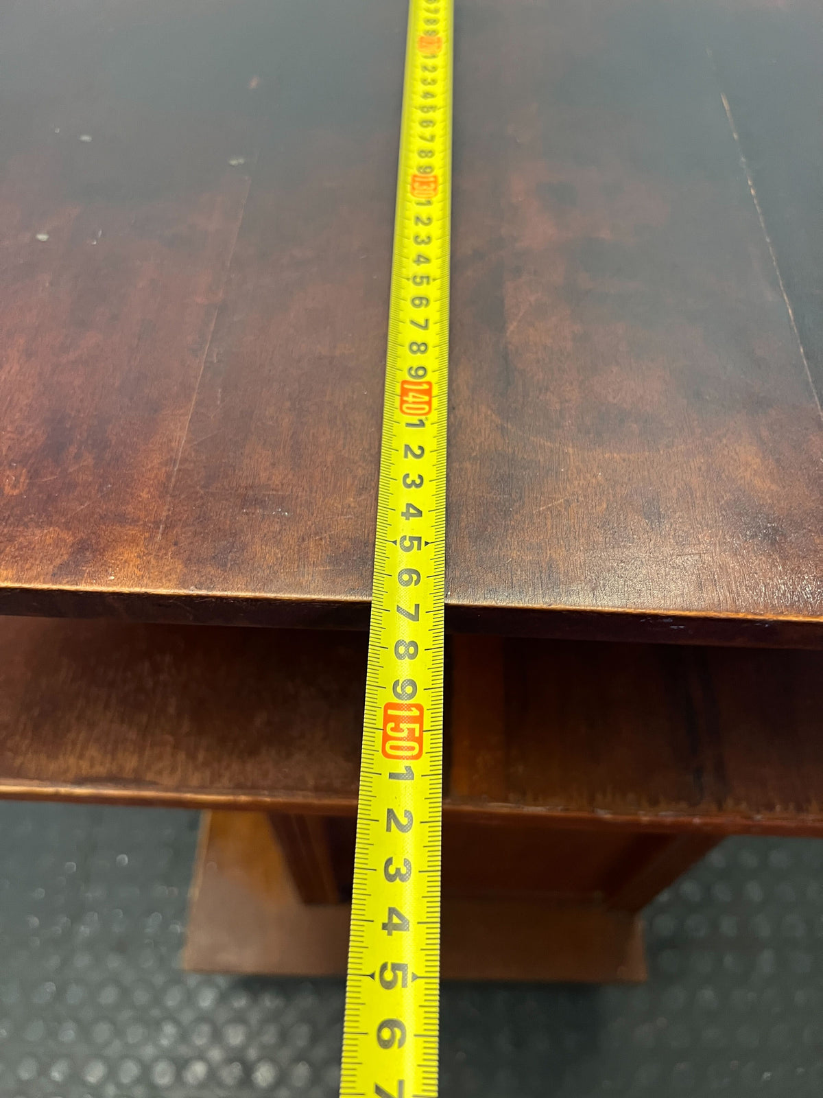 Retro Tiered Wooden Storage Cabinet | Mid-Century Style Sideboard