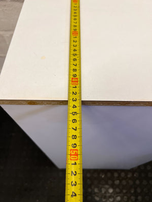 Chic Pale Grey 4-Drawer Dresser