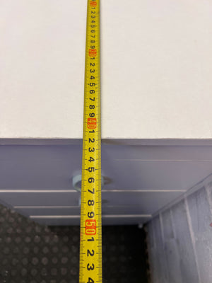 Chic Pale Grey 4-Drawer Dresser