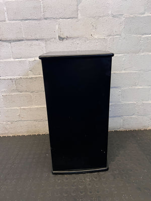 Elegant Black Tiered Display Shelf