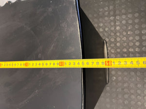 Elegant Black Tiered Display Shelf