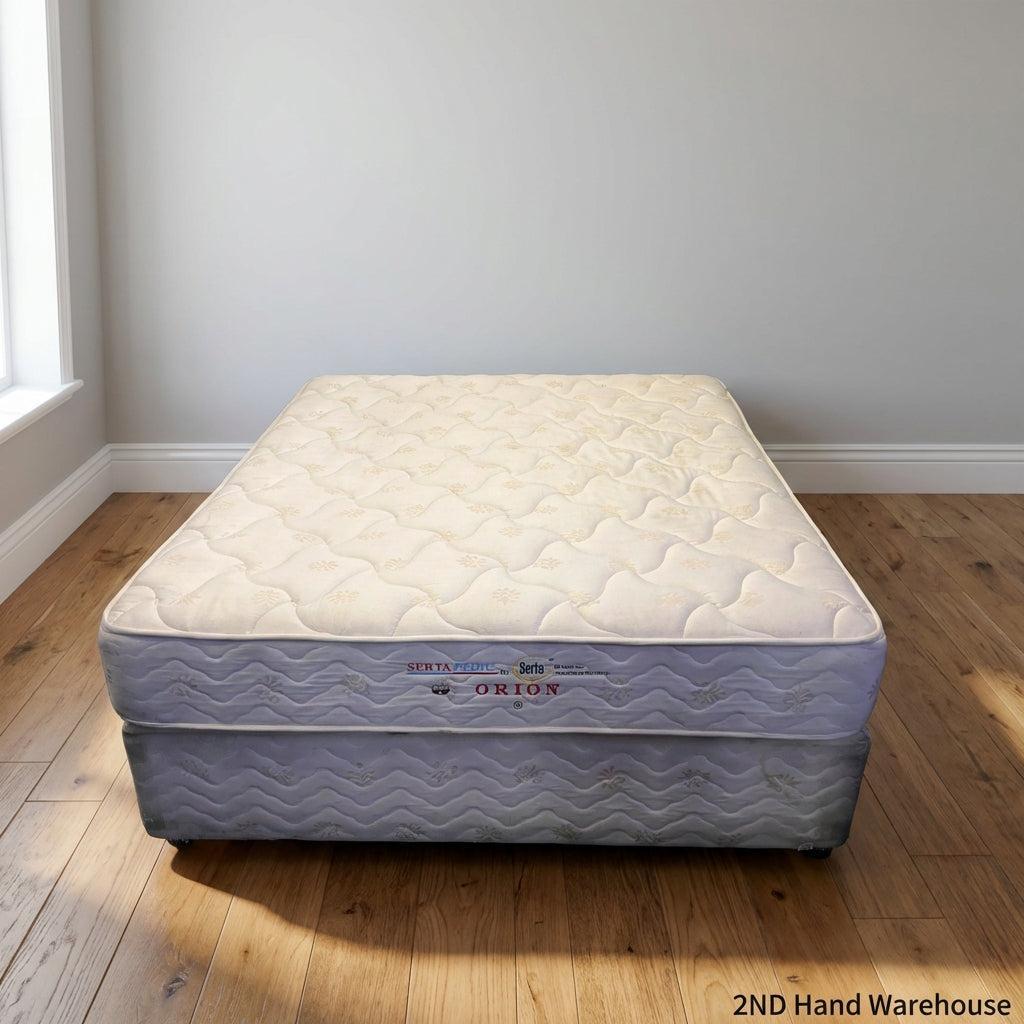 SertaPedic by Serta Orion Queen Mattress & Base Set