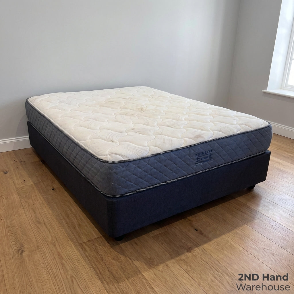 Merlot Mattress & Divan Base Set - Good Condition