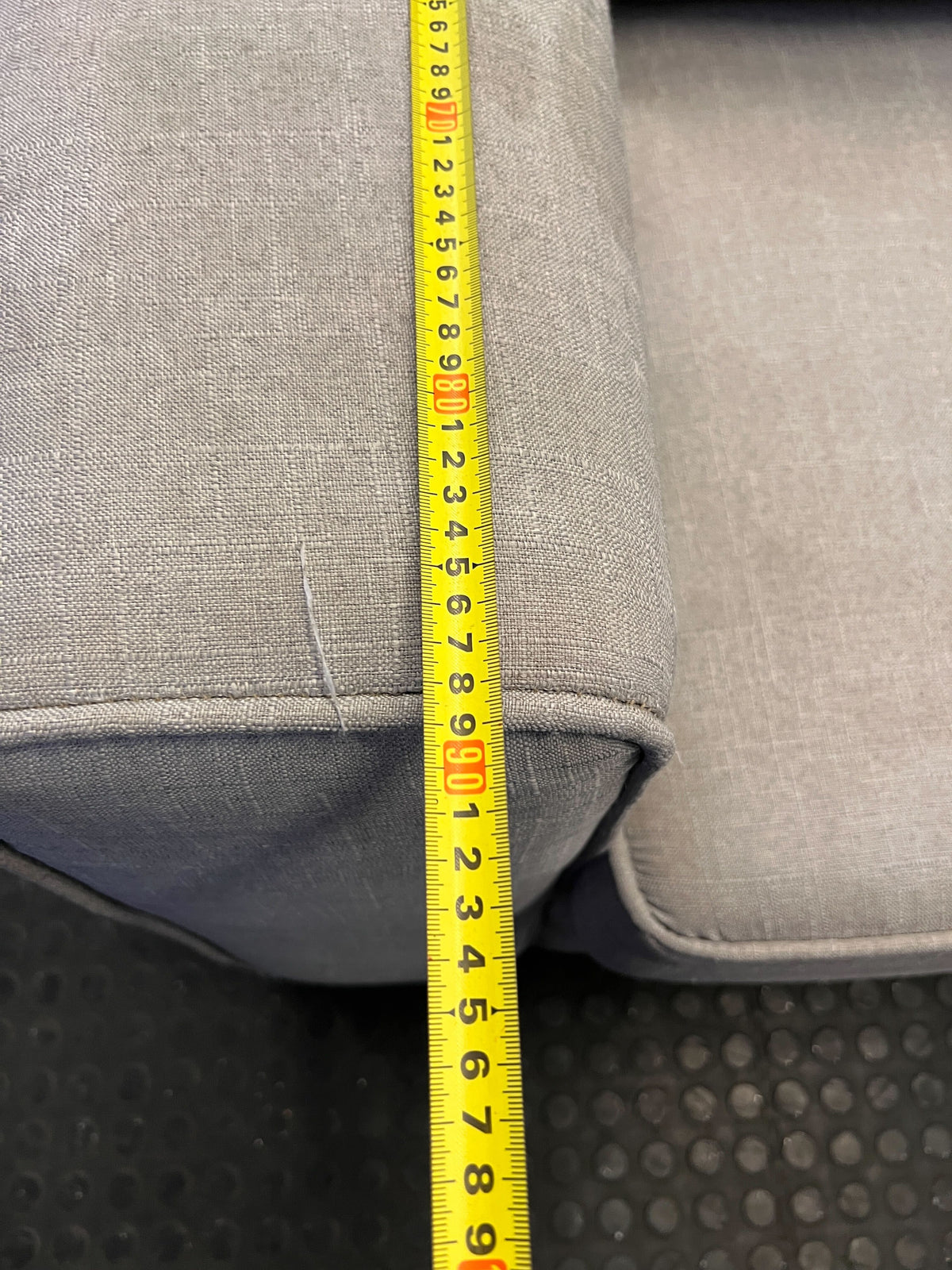 Comfy Light Grey Two-Seater Sofa - Modern Classic