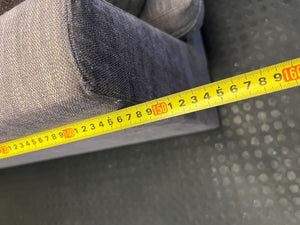 Compact Grey 2-Seater Sofa with Right Armrest - Fair used