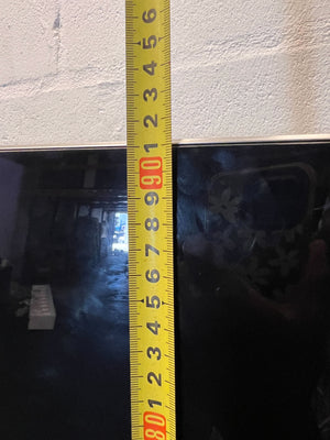 65inch Curved Screen Smart TV - Enhance Your Home Entertainment- Some ink lines on the screen