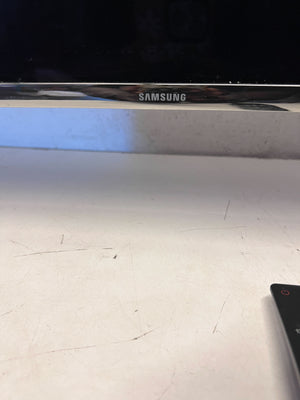 65inch Curved Screen Smart TV - Enhance Your Home Entertainment- Some ink lines on the screen