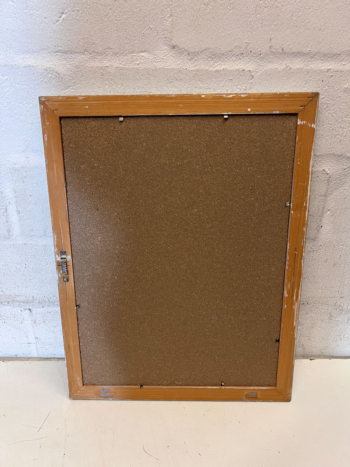 Charming Pastel Blue Picture Frame with White Mat - 2ndhandwarehouse.com