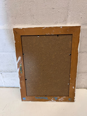 Framed Impressionistic Bridge Art Print - 2ndhandwarehouse.com