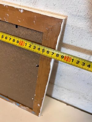 Framed Impressionistic Bridge Art Print - 2ndhandwarehouse.com