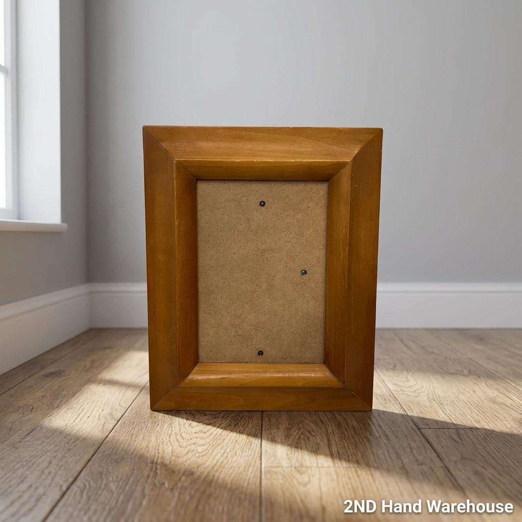 Classic Natural Wood Picture Frame - 2ndhandwarehouse.com