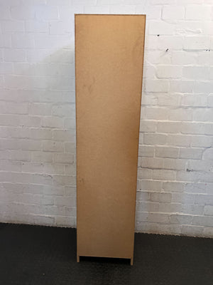 Sleek Frosted Glass Display Cabinet with Shelves - 2ndhandwarehouse.com