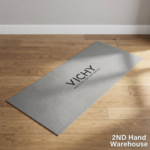 Vichy Branded Grey Yoga & Fitness Mat - 2ndhandwarehouse.com