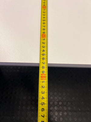 Versatile White Minimalist Desk 163 x 57cm - 2ndhandwarehouse.com