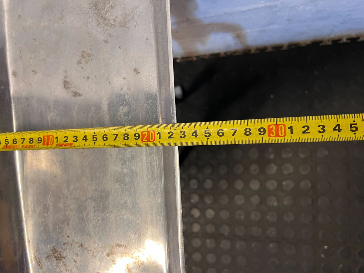 Elegant Silver Metal Pedestal Tray Table