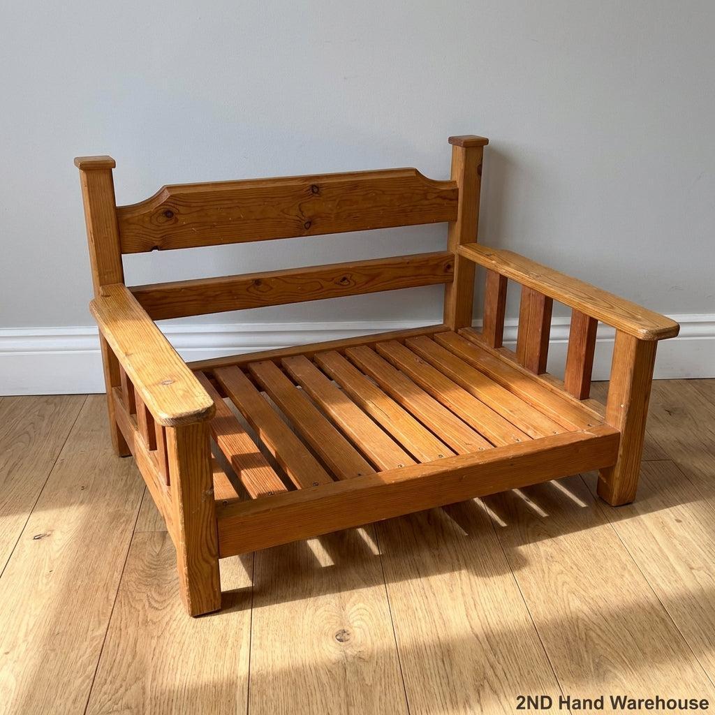 Charming Rustic Wooden chair Frame