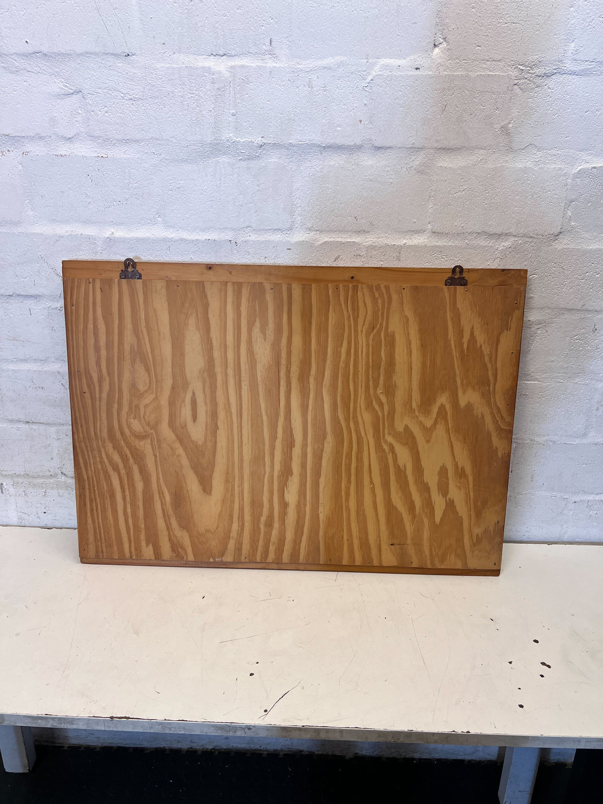 Timeless Wooden Frame Wall Mirror 80 x 58cm