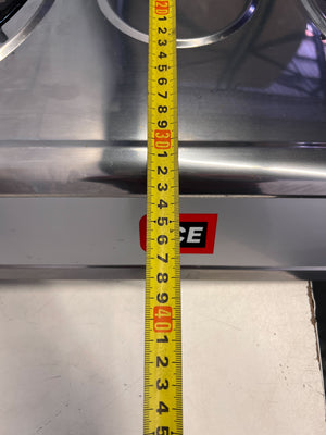 SCE Dual Burner Portable Gas Stove - Stainless Steel - 2ndhandwarehouse.com