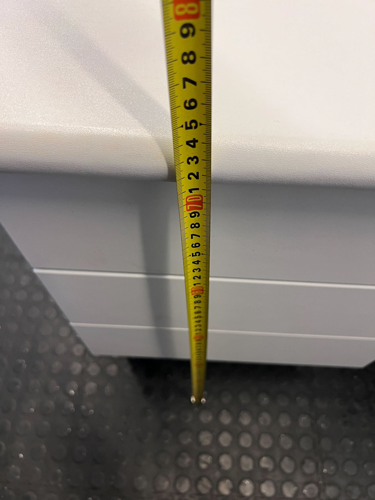 Functional Grey Office Desk with Lockable Drawers ✨ - 2ndhandwarehouse.com