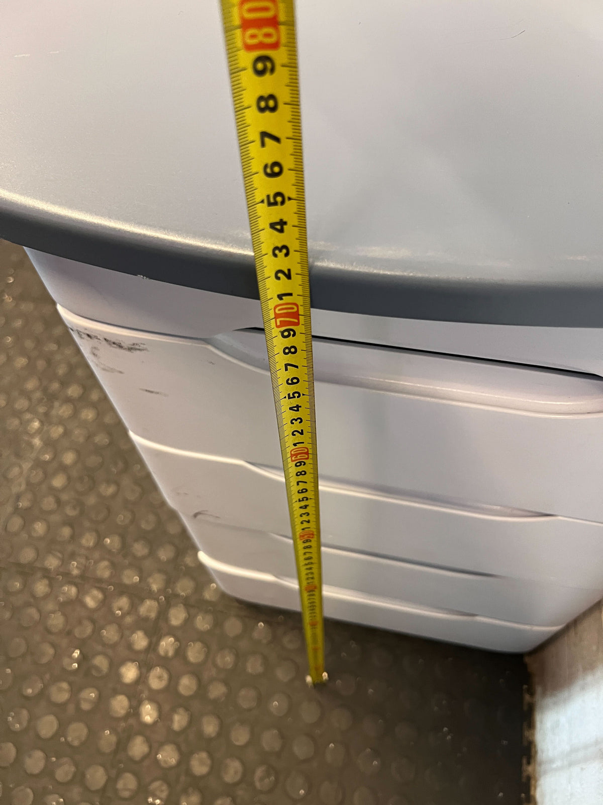 Compact 4-Drawer Office Filing Cabinet with Lock - 2ndhandwarehouse.com