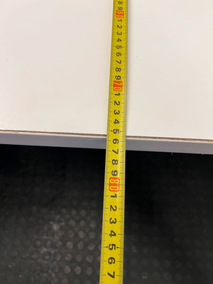 Compact Light Grey Office Desk with Storage Drawer - 2ndhandwarehouse.com