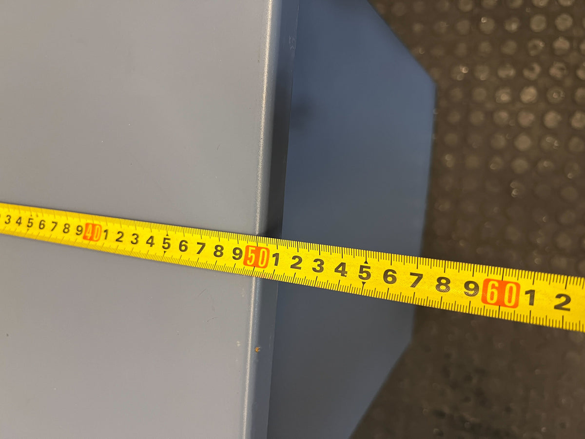 Compact Grey Mobile 3-Drawer Filing Cabinet - 2ndhandwarehouse.com