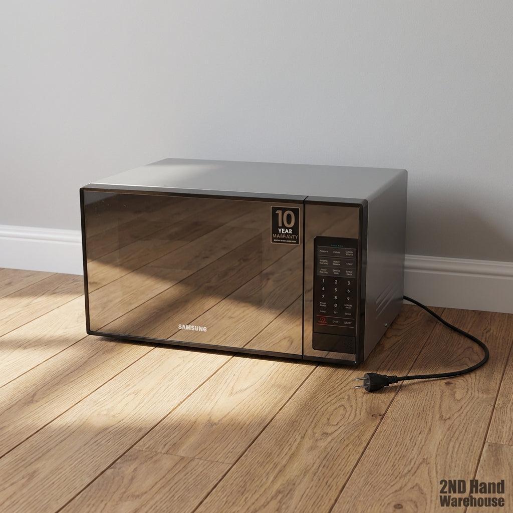 Samsung Black Microwave Oven - Efficient & Stylish Kitchen Essential - 2ndhandwarehouse.com