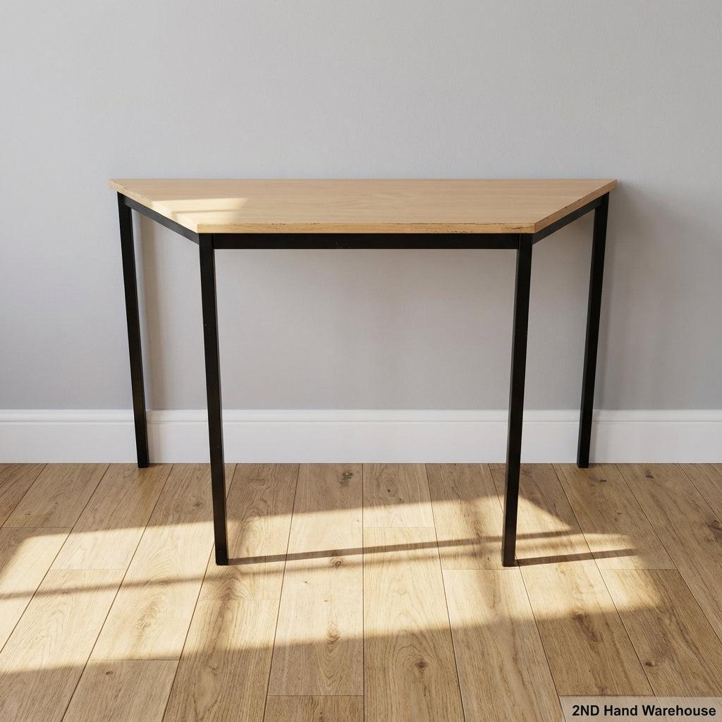 Versatile Modern Console Table with Tapered Top