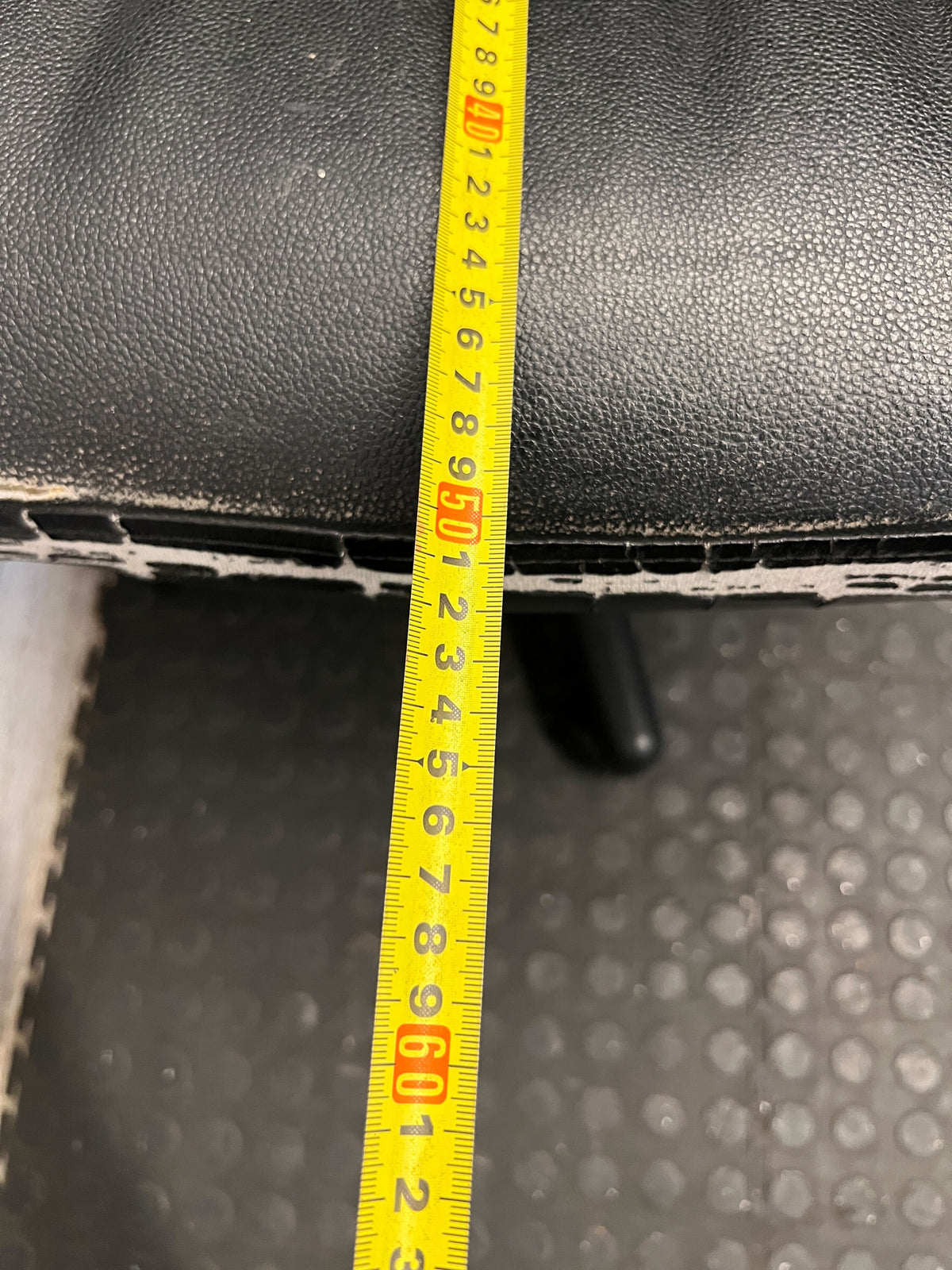 Used Black Faux Leather Executive Office Chair - 2ndhandwarehouse.com