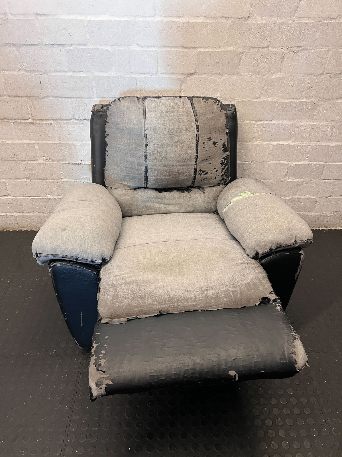 Distressed Armchair - Ready for Restoration Project - Damaged