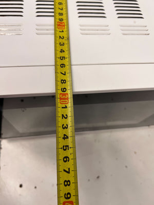 Reliable DEFY Compact White Microwave Oven - Rusted inside - 2ndhandwarehouse.com