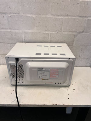 Reliable DEFY Compact White Microwave Oven - Rusted inside - 2ndhandwarehouse.com