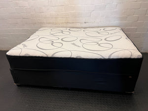 Restonic Queen Mattress & Base Set - Comfort Ready