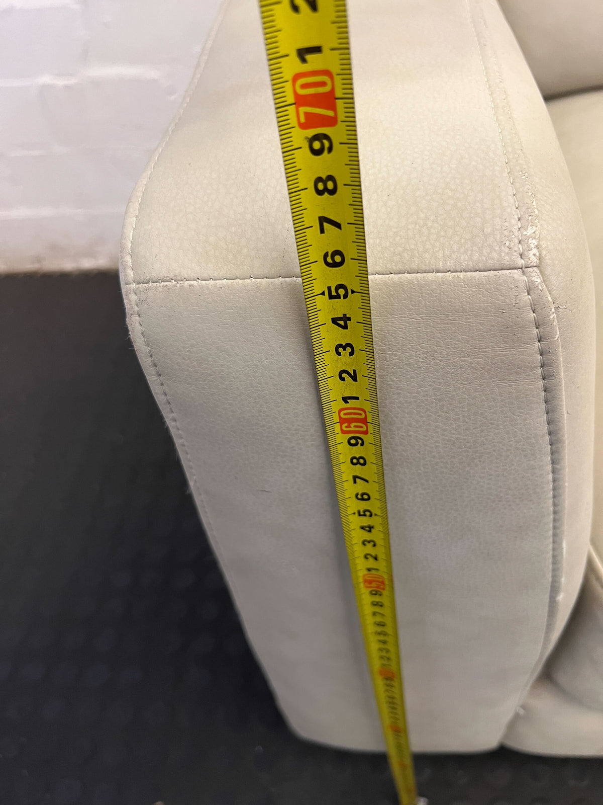 Modern Beige L-Shape Corner Couch with Chaise