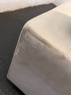 Modern Beige L-Shape Corner Couch with Chaise