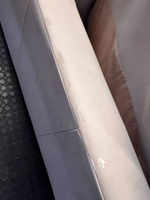 Modern Beige L-Shape Corner Couch with Chaise