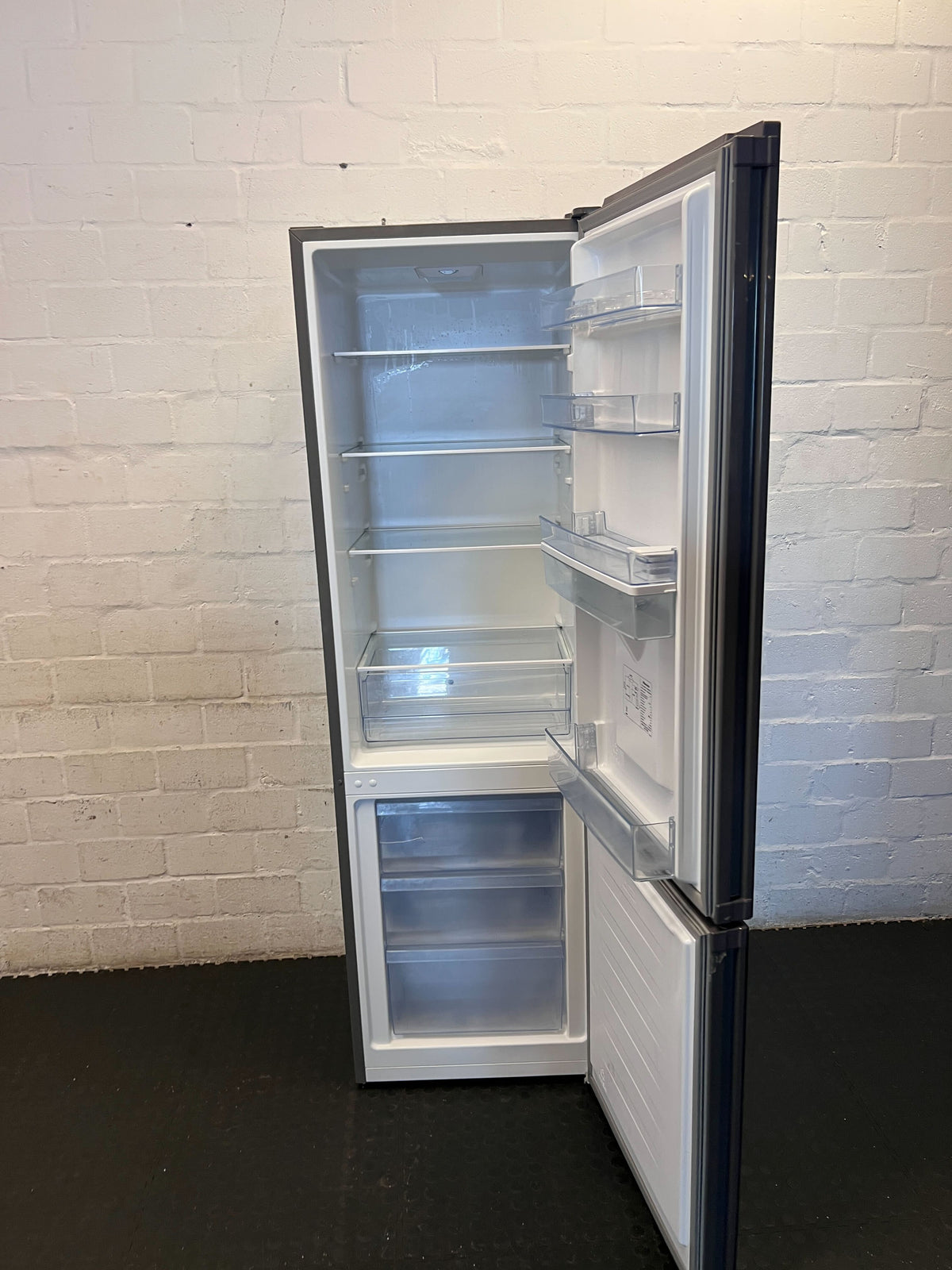 Hisense Tall Black Fridge Freezer with Water Dispenser