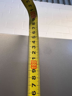 Sleek Stainless Steel Fridge-Freezer Combo - 2ndhandwarehouse.com