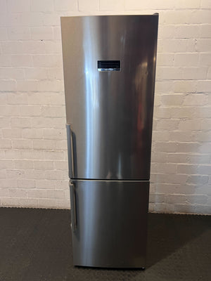 Sleek Stainless Steel Fridge-Freezer Combo - 2ndhandwarehouse.com