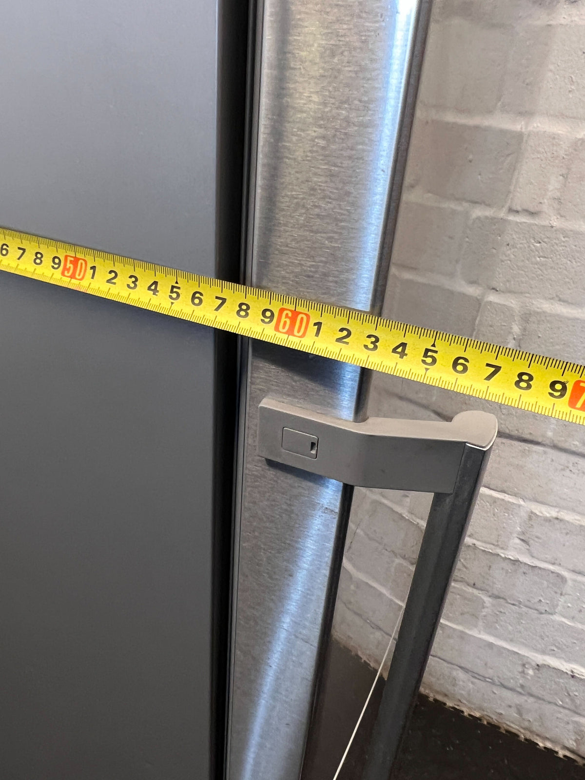 Sleek Stainless Steel Fridge-Freezer Combo - 2ndhandwarehouse.com