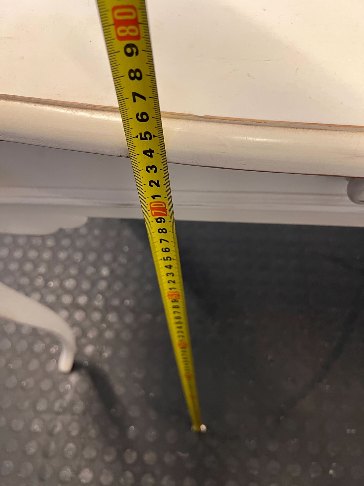 Elegant Vintage Cream Dressing Table with Drawers - 2ndhandwarehouse.com