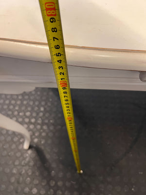 Elegant Vintage Cream Dressing Table with Drawers - 2ndhandwarehouse.com